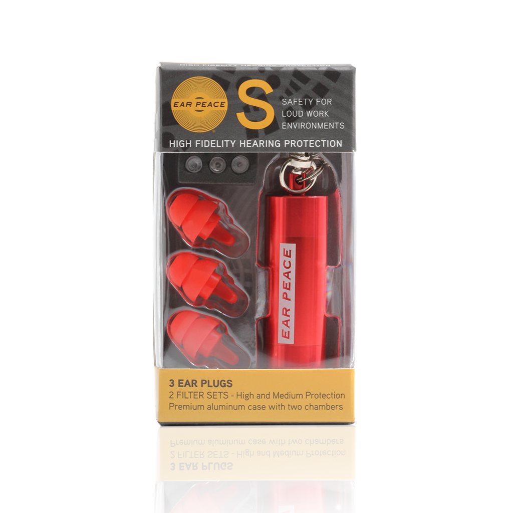 S- Safety Ear Plugs